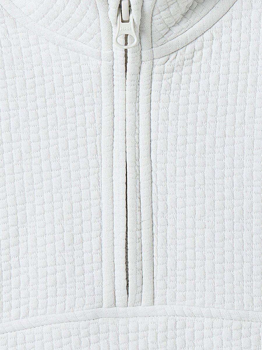 Juniors High Neck Long Sleeves Sweatshirt and Joggers Set with Waffle Textured