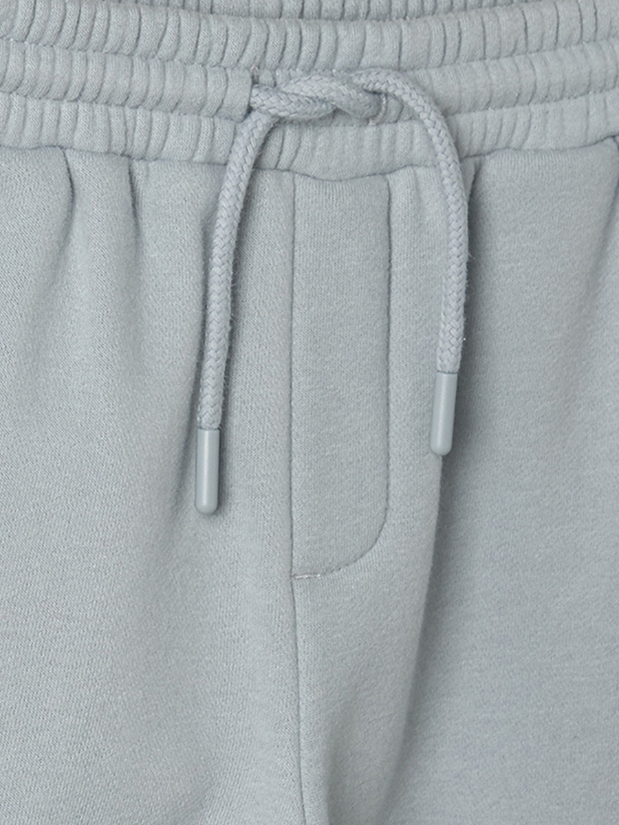 Juniors High Neck Long Sleeves Sweatshirt and Track Pants Set with Penguin Embroidery