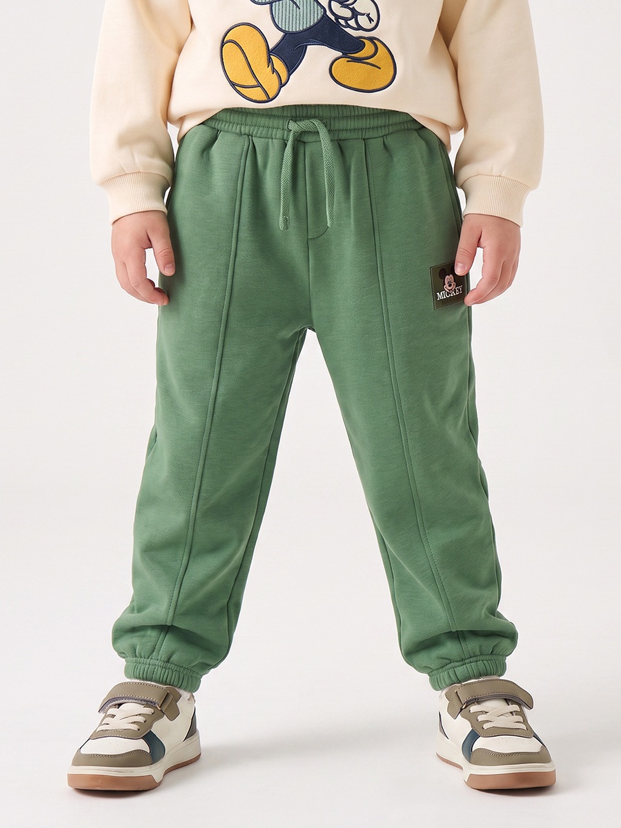 Disney Hooded Long Sleeves Sweatshirt and Joggers Set with Mickey Mouse Print