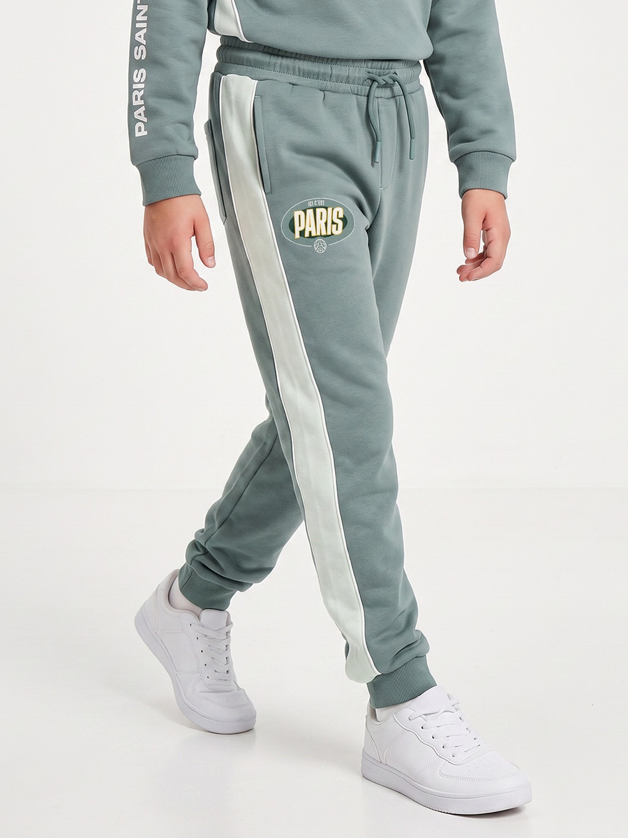Paris Saint - Germain Hoodie Long Sleeves Sweatshirt and Joggers Set with Pocket