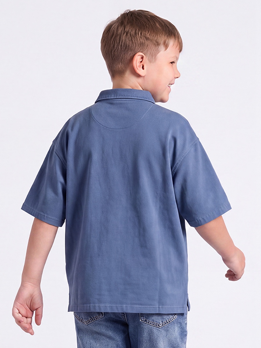 Juniors Short Sleeves Polo T-shirt with Embroidery