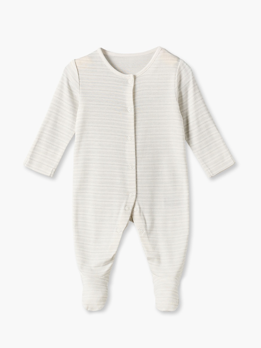 Pack of 3 Juniors Cotton Crew Neck Long Sleeves Sleepsuit with Elephant Print