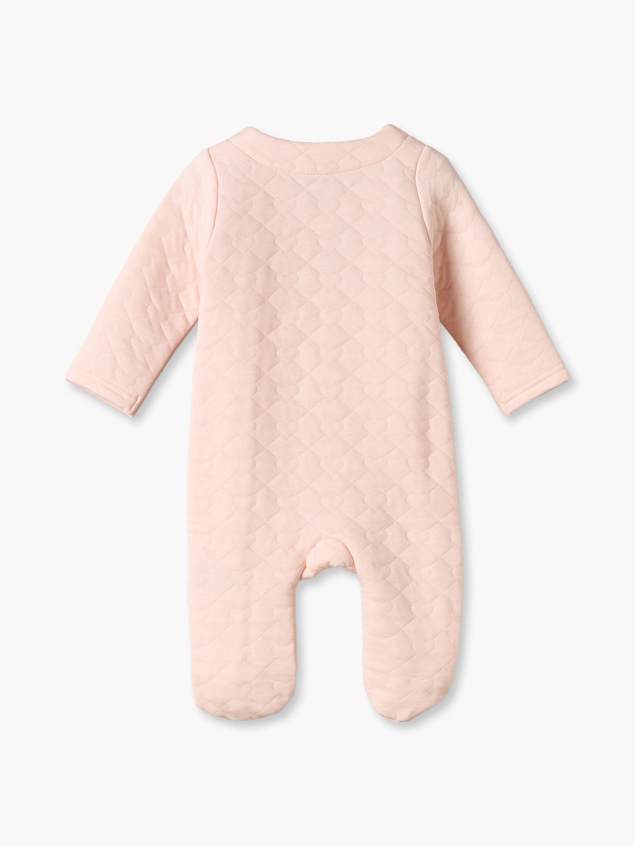 Juniors Cotton Round Neck Long Sleeves Sleepsuit with Padded Detail