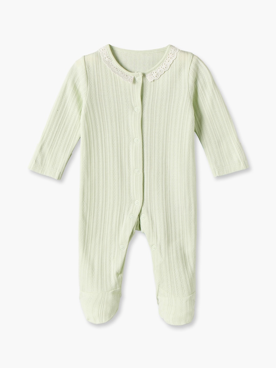 Pack of 3 Juniors Cotton Crew Neck Long Sleeves Sleepsuit with Floral Print