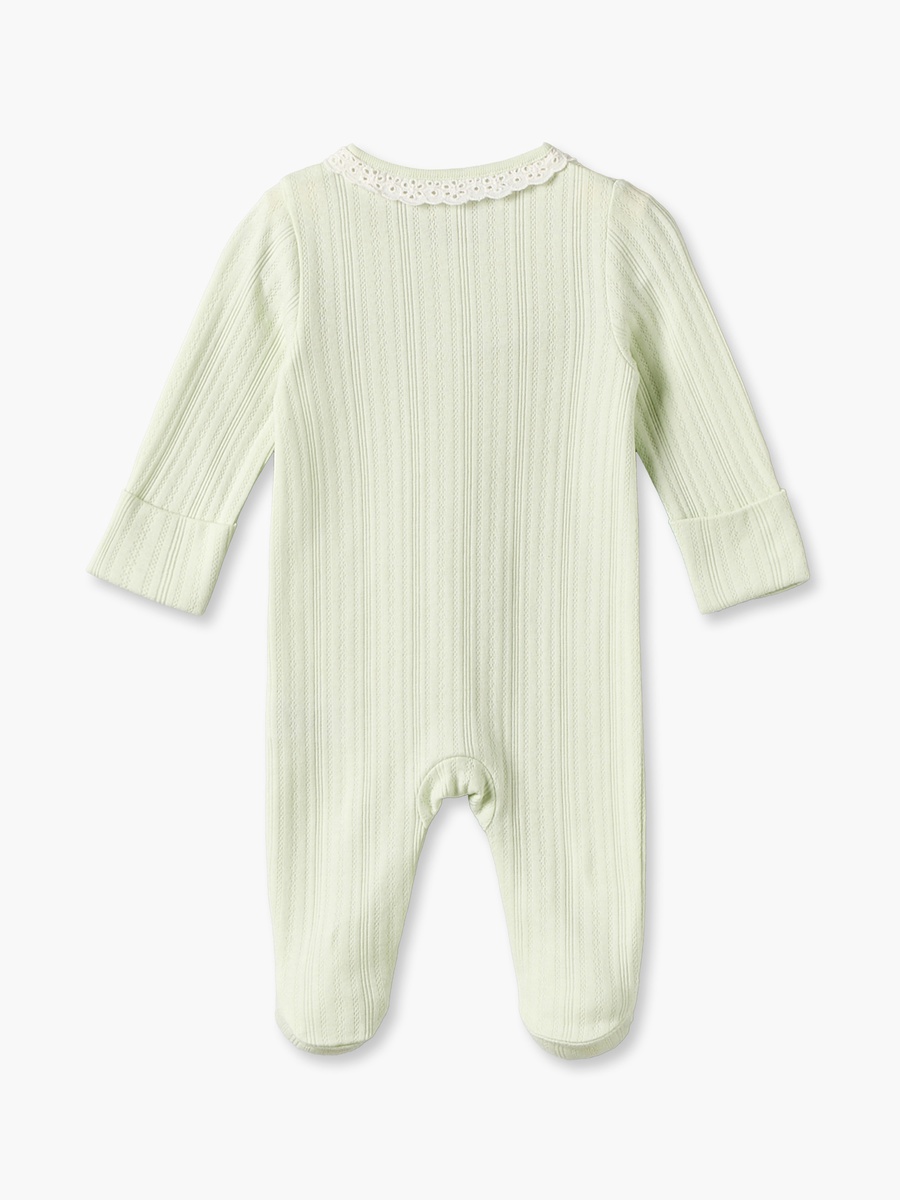Pack of 3 Juniors Cotton Crew Neck Long Sleeves Sleepsuit with Floral Print