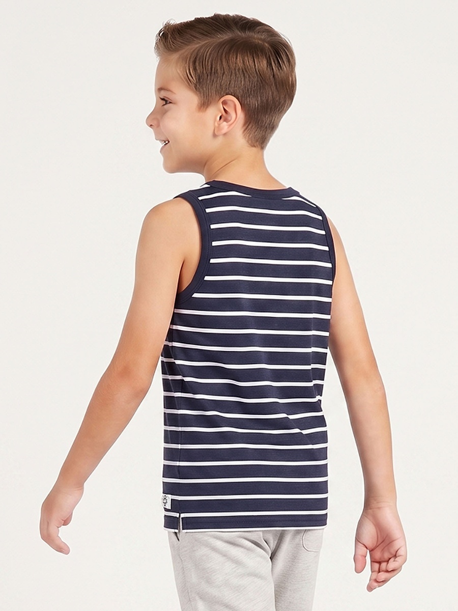 Pack of 3 Juniors Cotton Round Neck Vest with Assorted Print