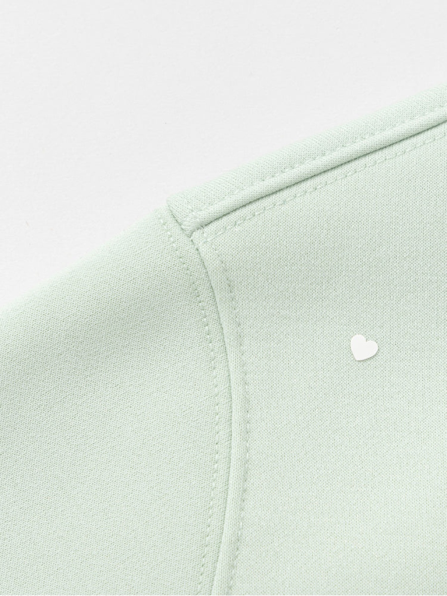 Girls Sweatshirt with Embellished Front