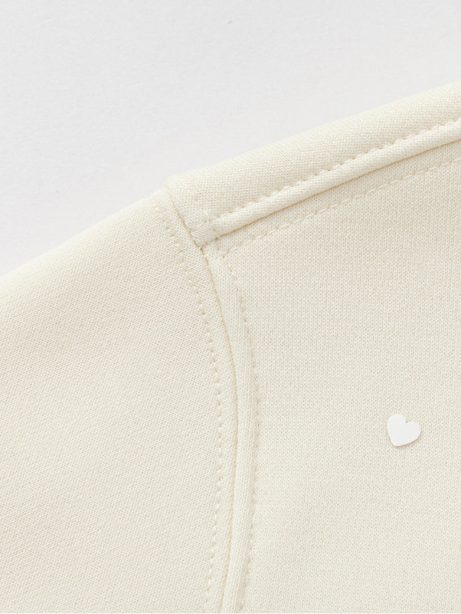 Girls Sweatshirt with Embellished Front