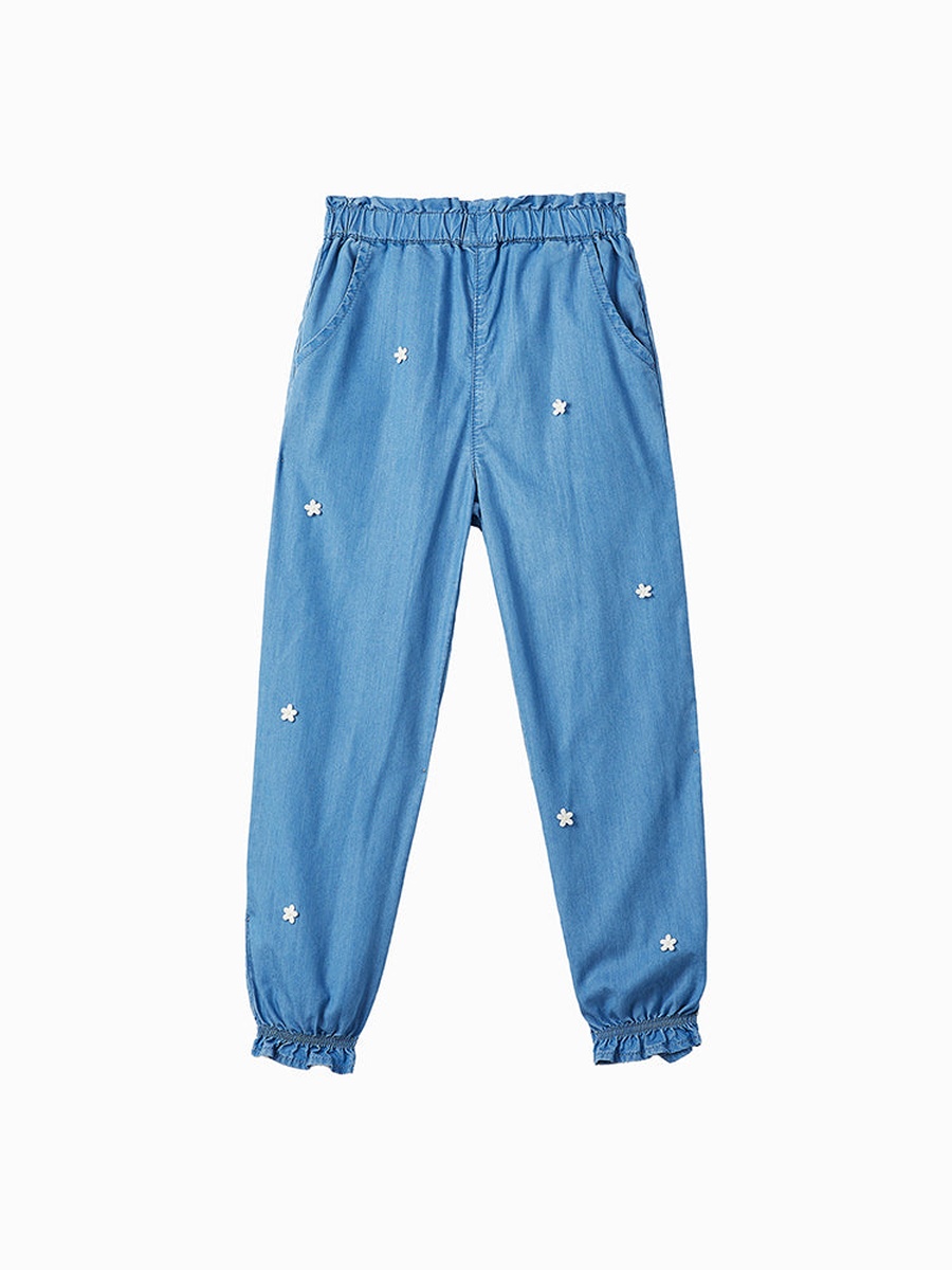 Girls Embellished Jeans