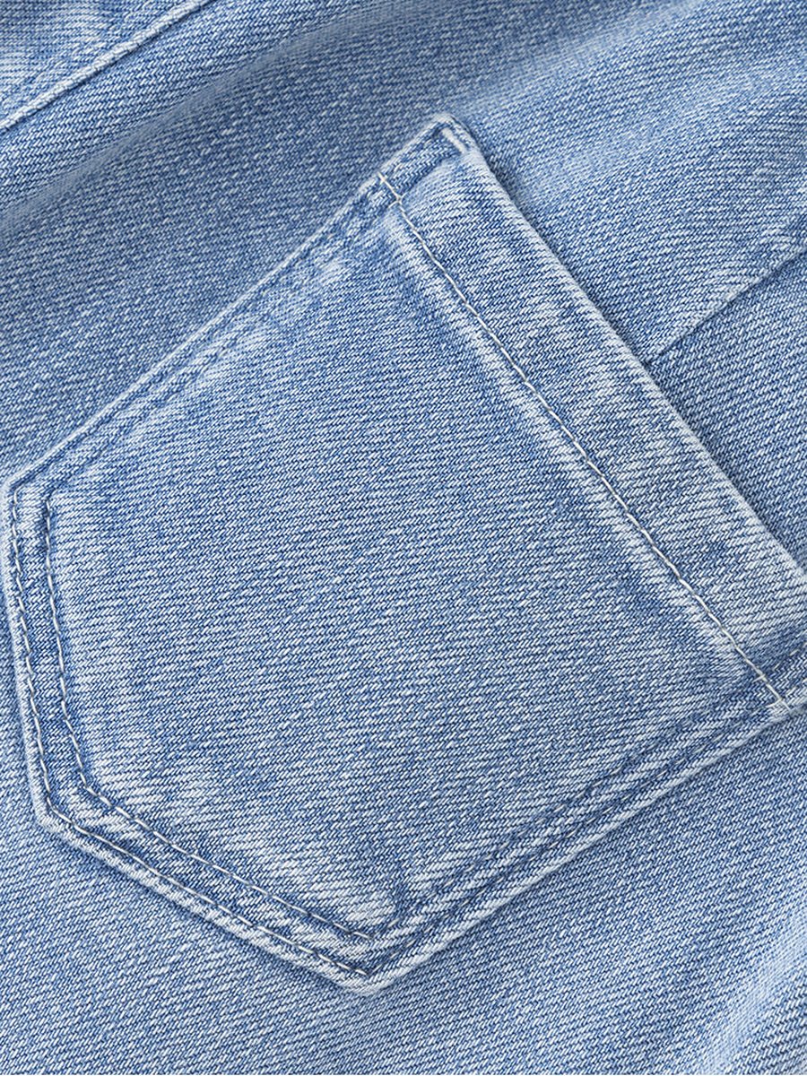 Girls Jeans With Embroidery