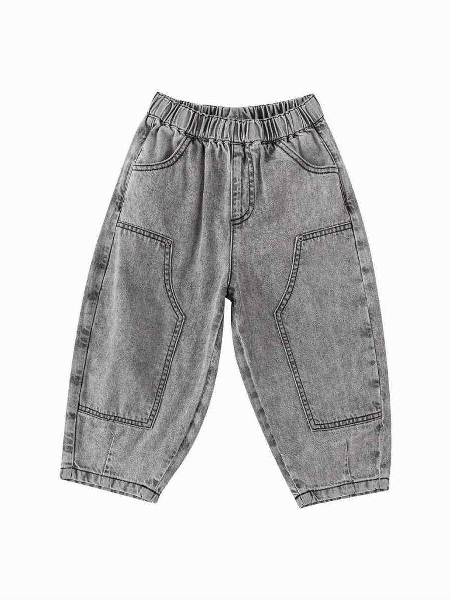 Boys Jeans with Back Pocket Print
