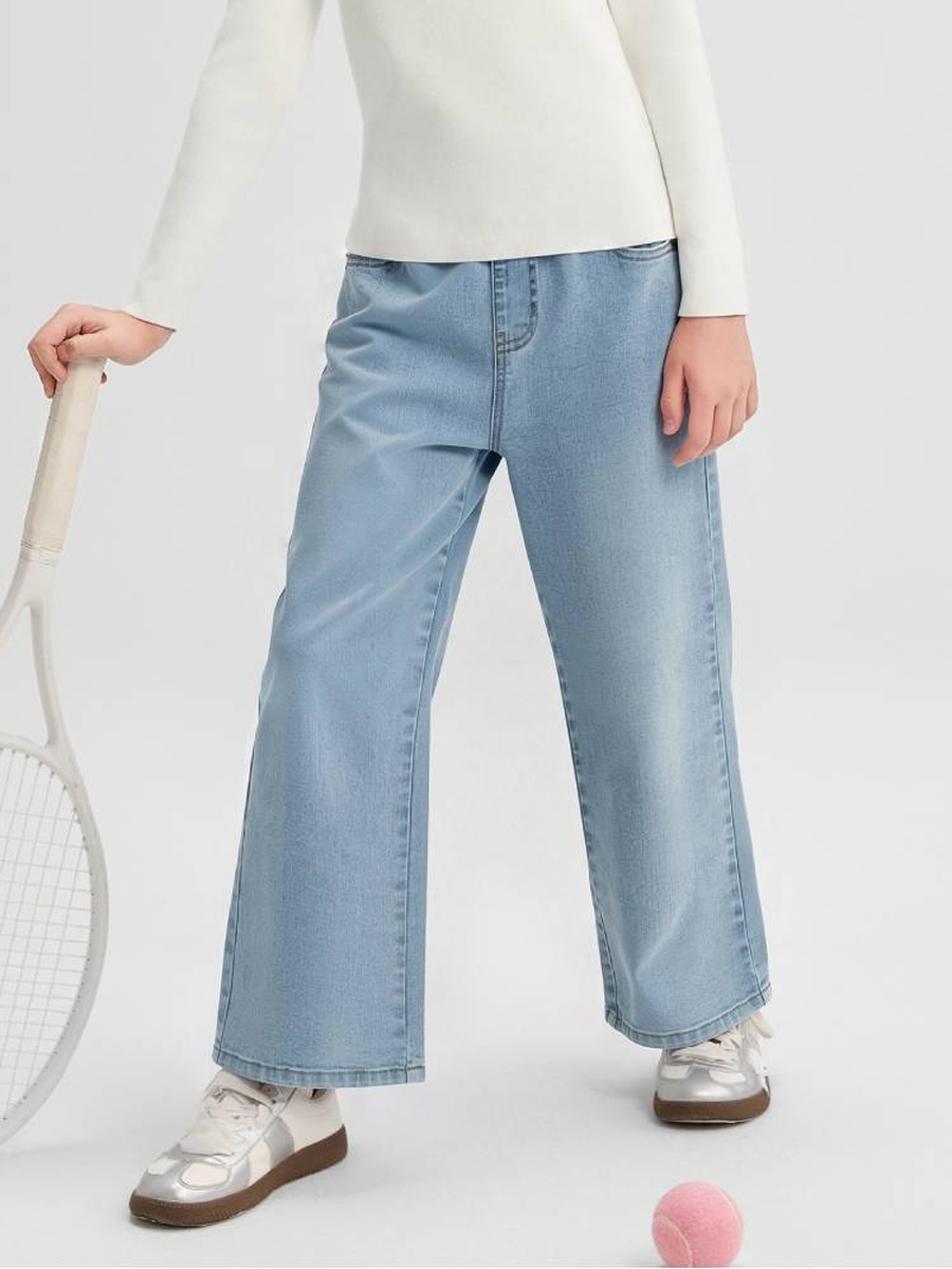 Girls Wide Leg Jeans