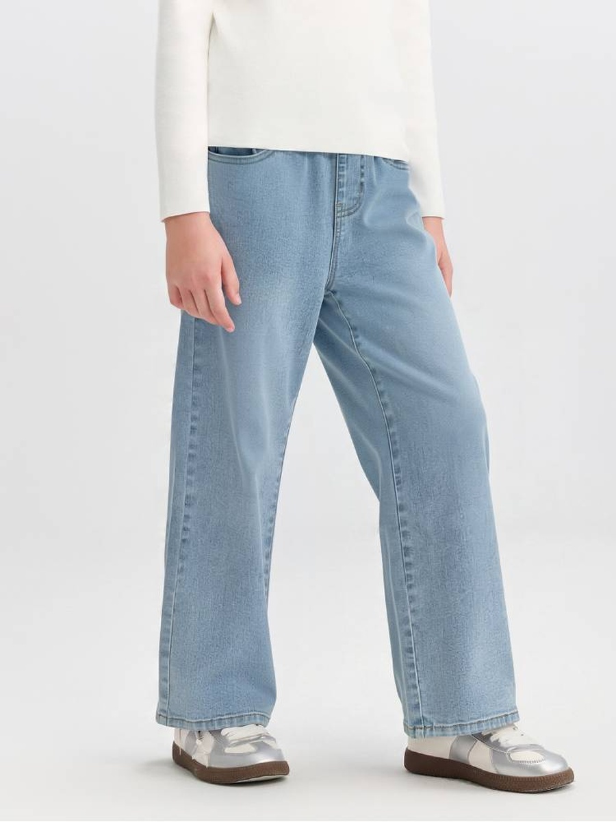 Girls Wide Leg Jeans