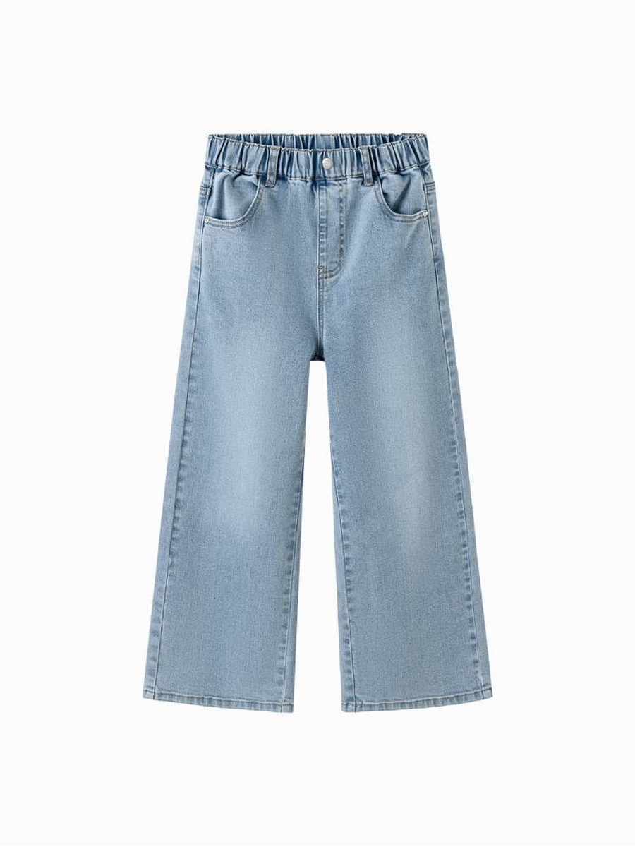 Girls Wide Leg Jeans