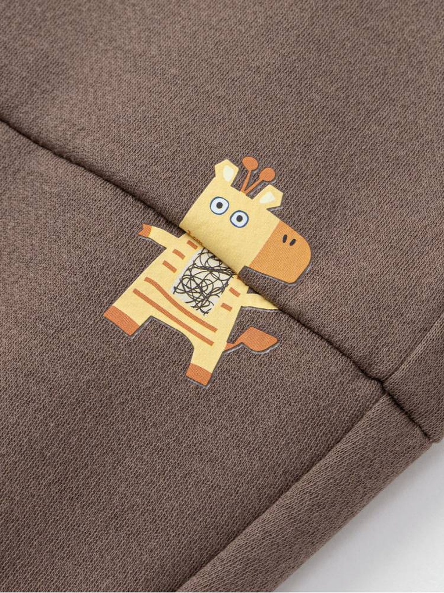 بنطال رياضي بأساور وخصر مطاطي