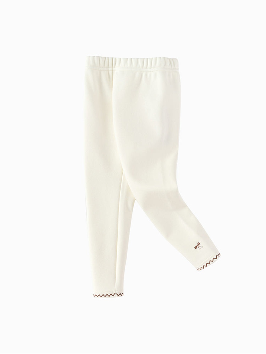 Girls Legging Pants With Embroidery