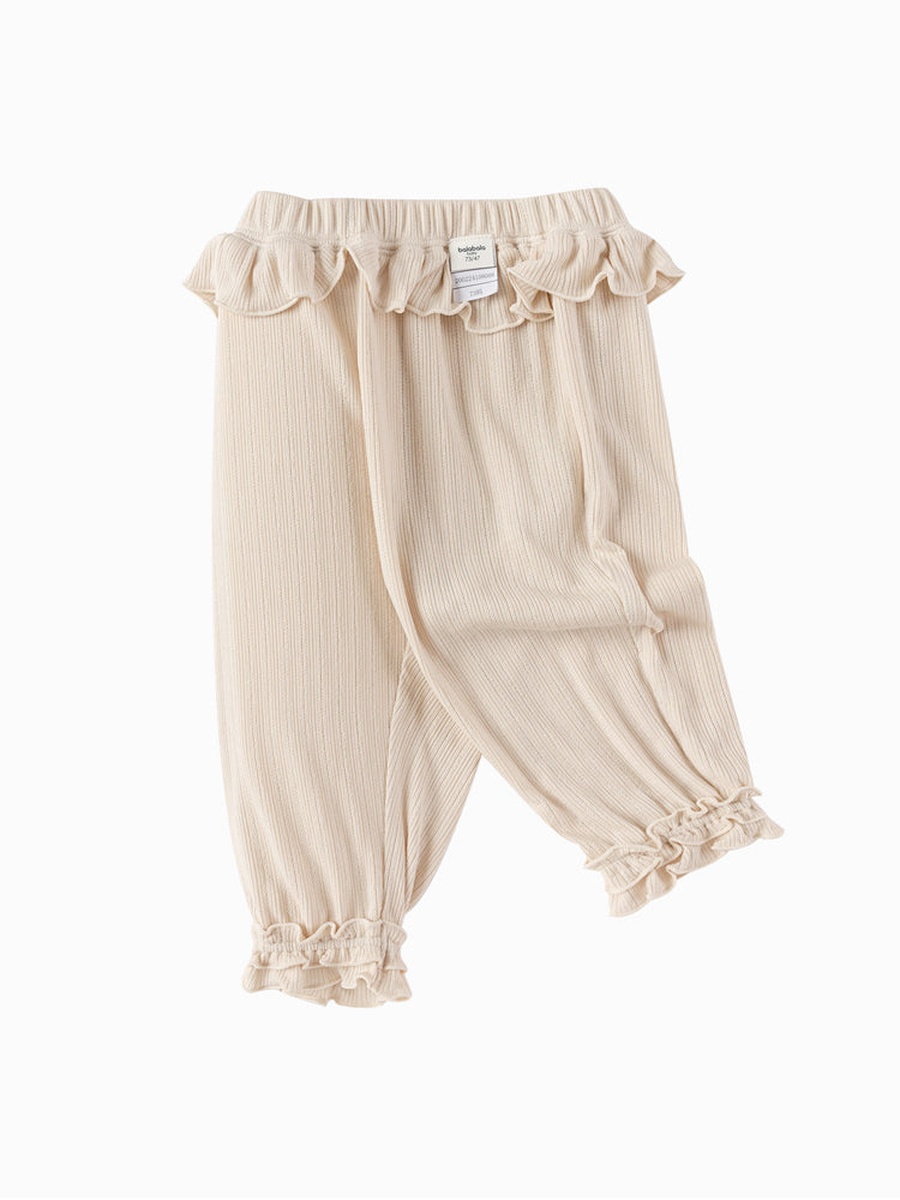 Girls Pants With Ruffles