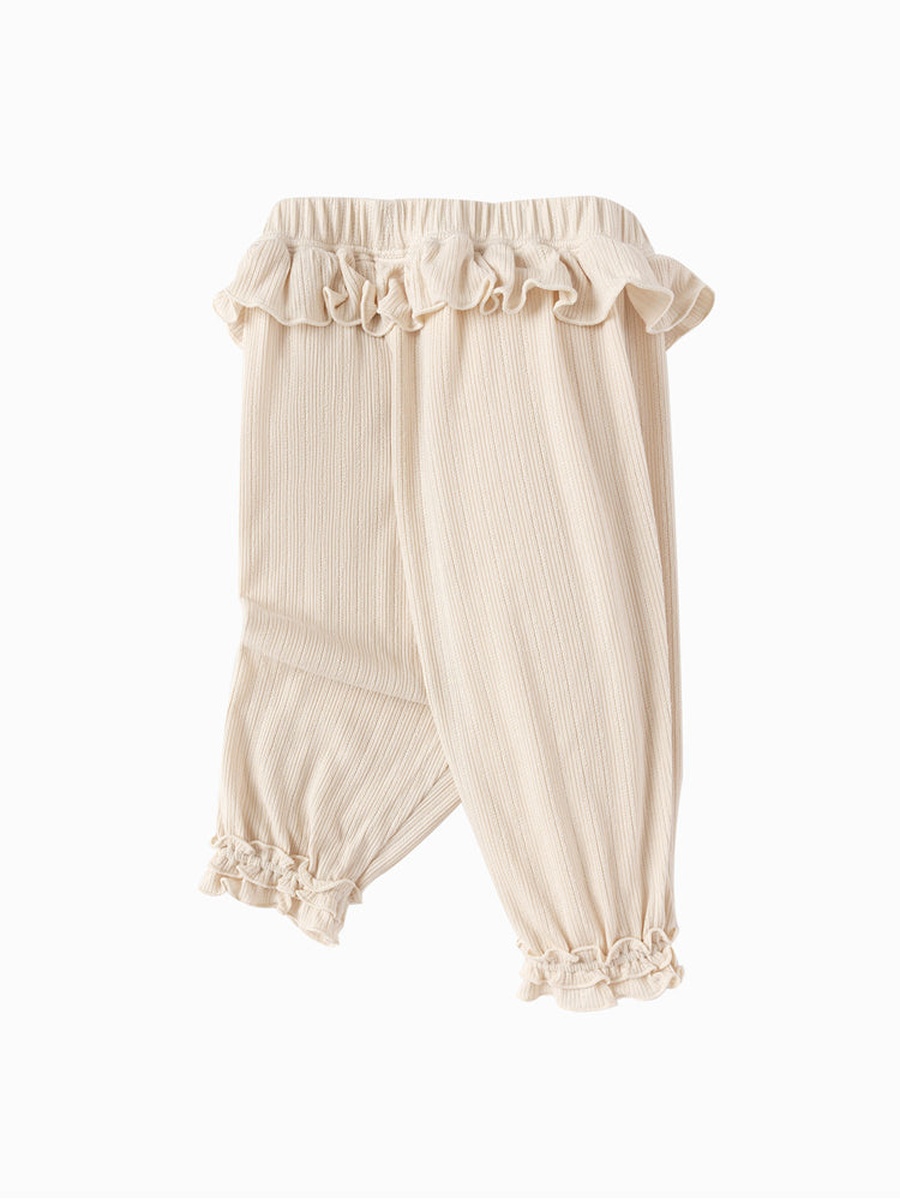 Girls Pants With Ruffles