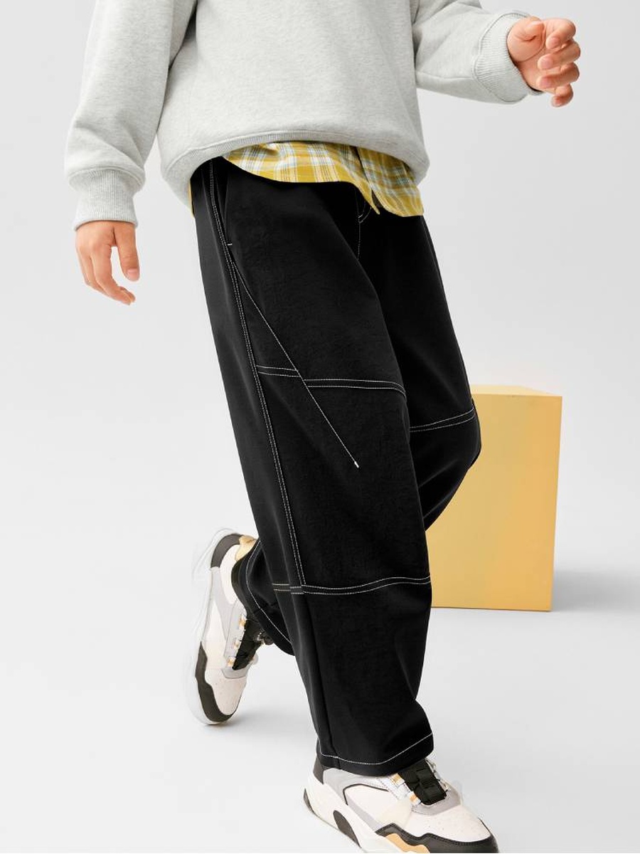 Boys Relaxed Barrel Pants