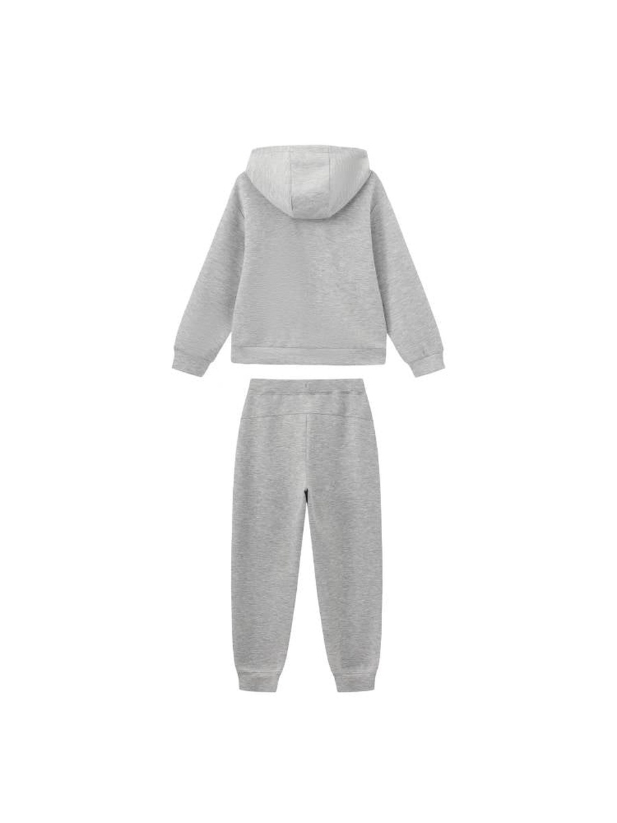 Hooded Zip Up Tracksuit Set