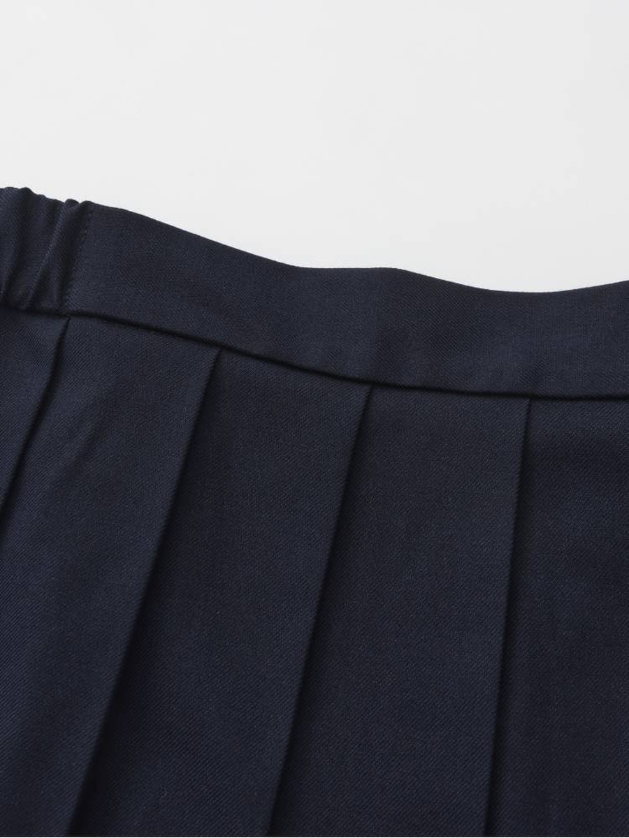 Girls Pleated Mini Skirt