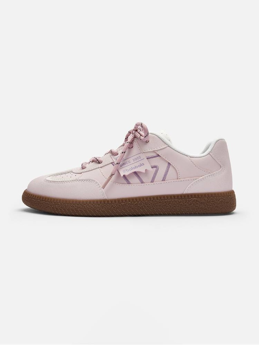 Girls Retro Lace Sneakers