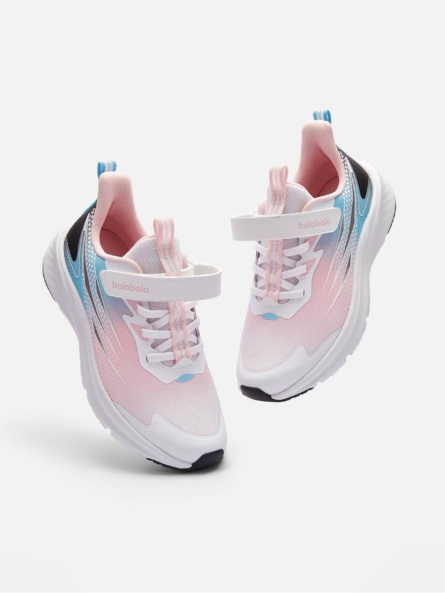 Girls Velcro Strap Sport Sneakers