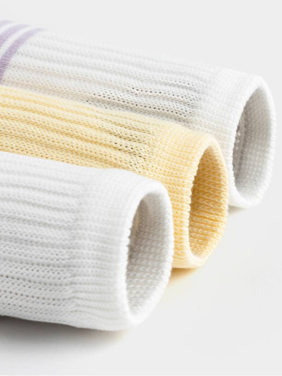 Girls 2 Pack Ribbed Crew Socks