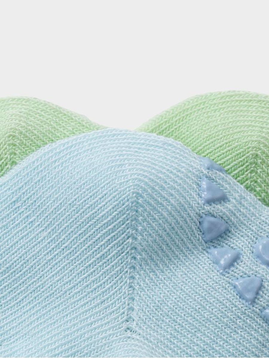 Boys 2 Non Slip Animal Crew Socks