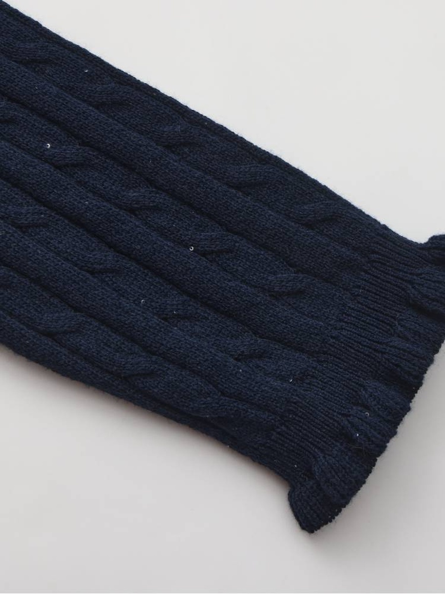 Girls Cable Knit Button Up Cardigan