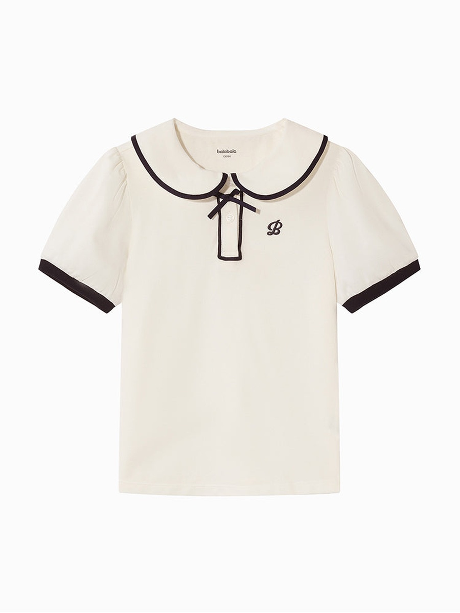 Girls Top With Embroidery