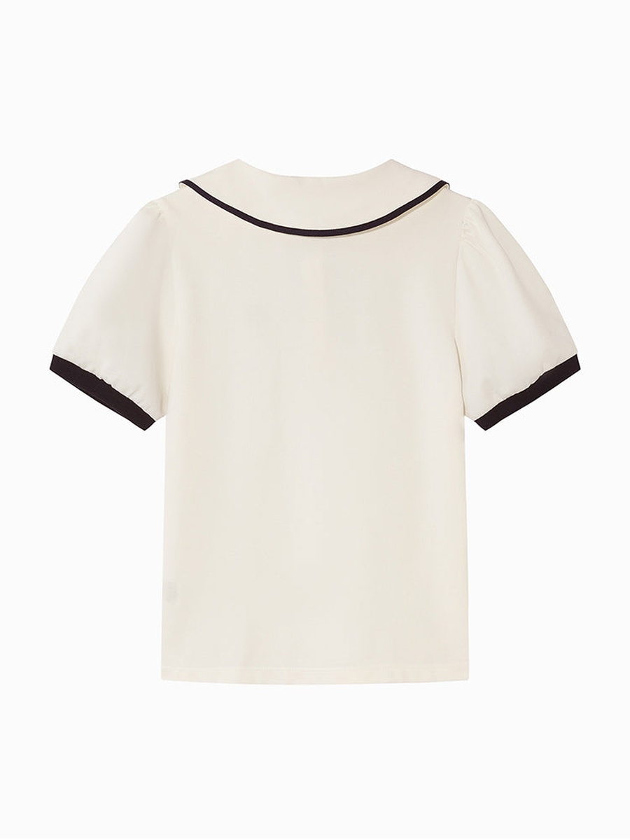Girls Top With Embroidery