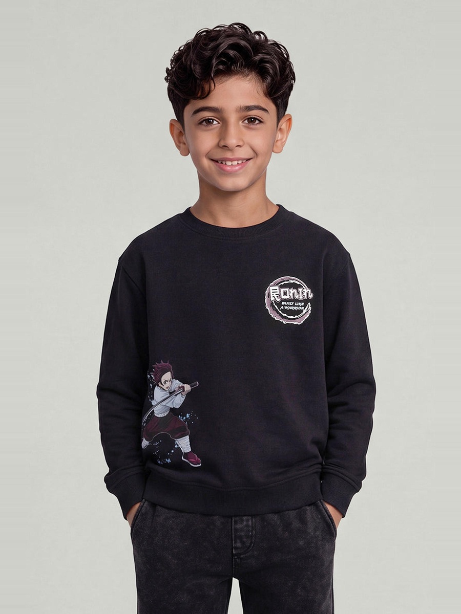 Anime Graphic Sweatshirt