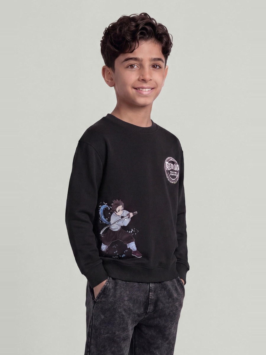 Anime Graphic Sweatshirt