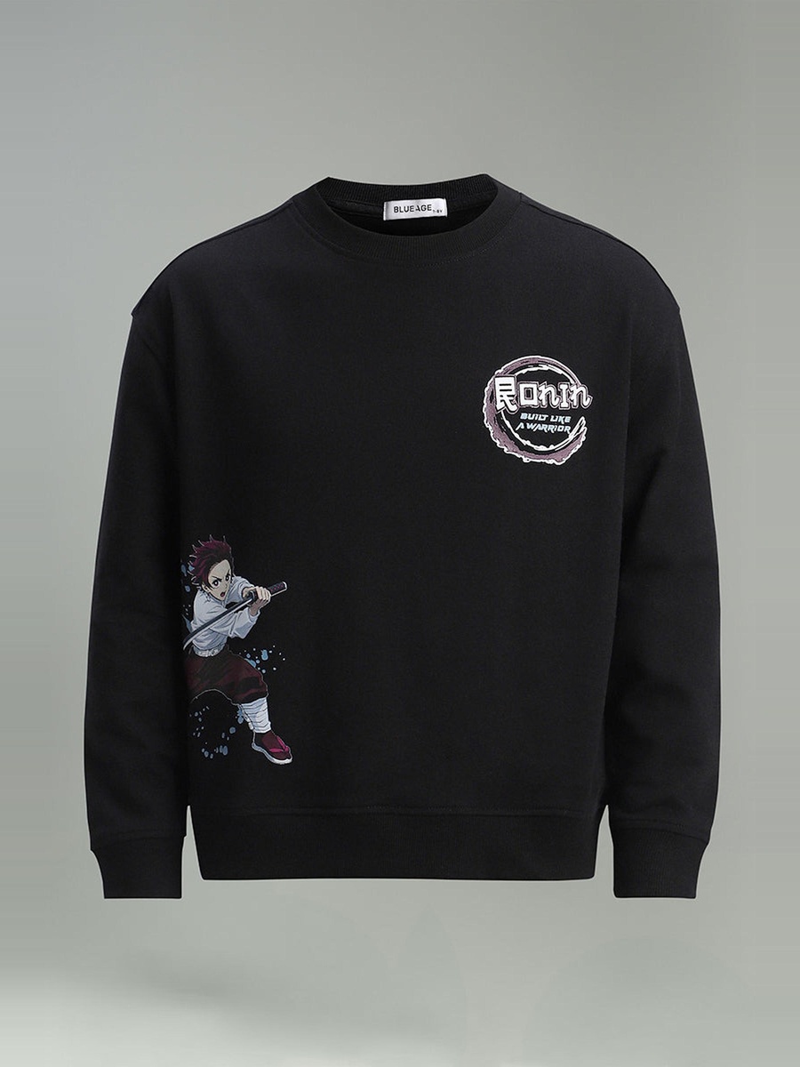 Anime Graphic Sweatshirt