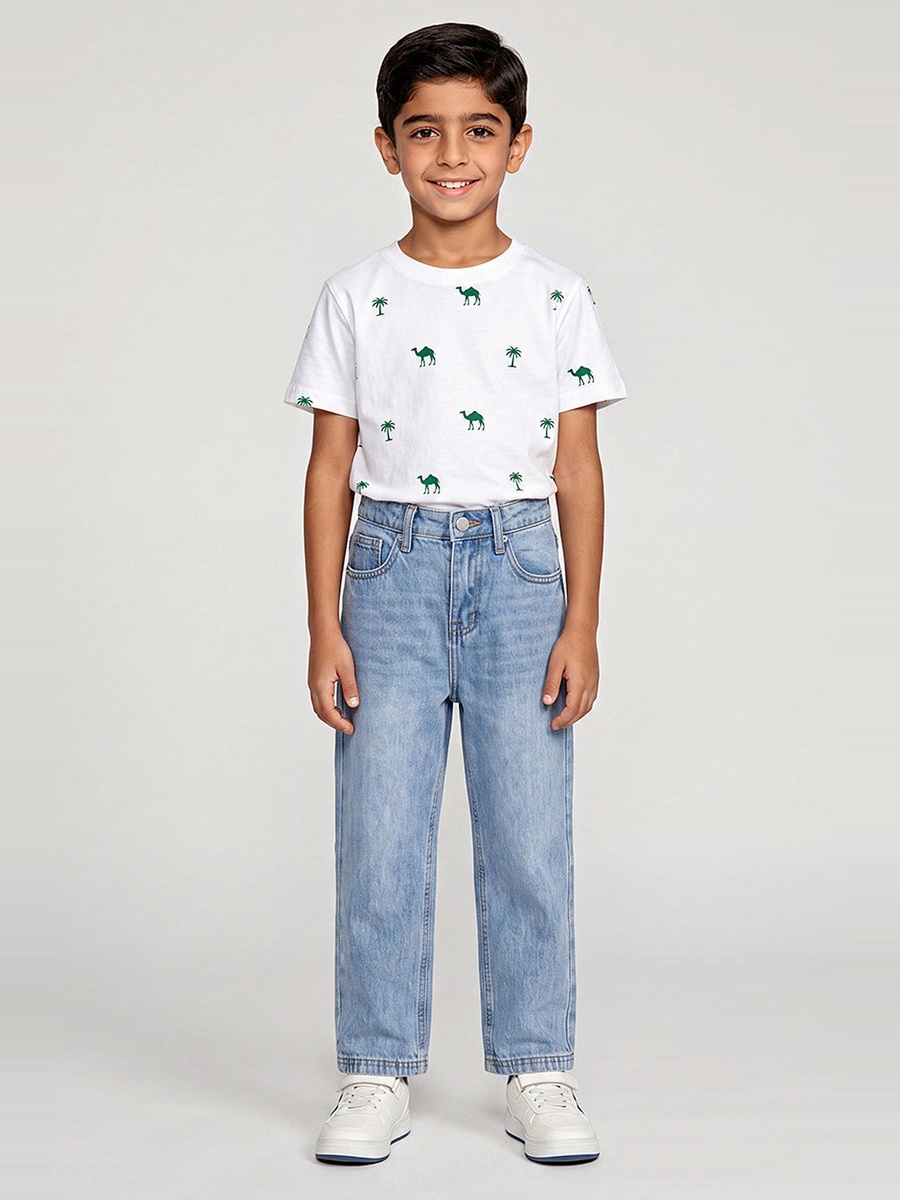 Straight Leg Jeans