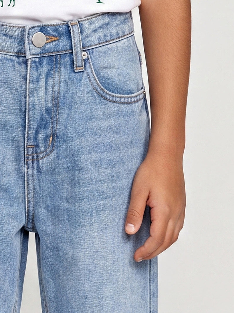 Straight Leg Jeans