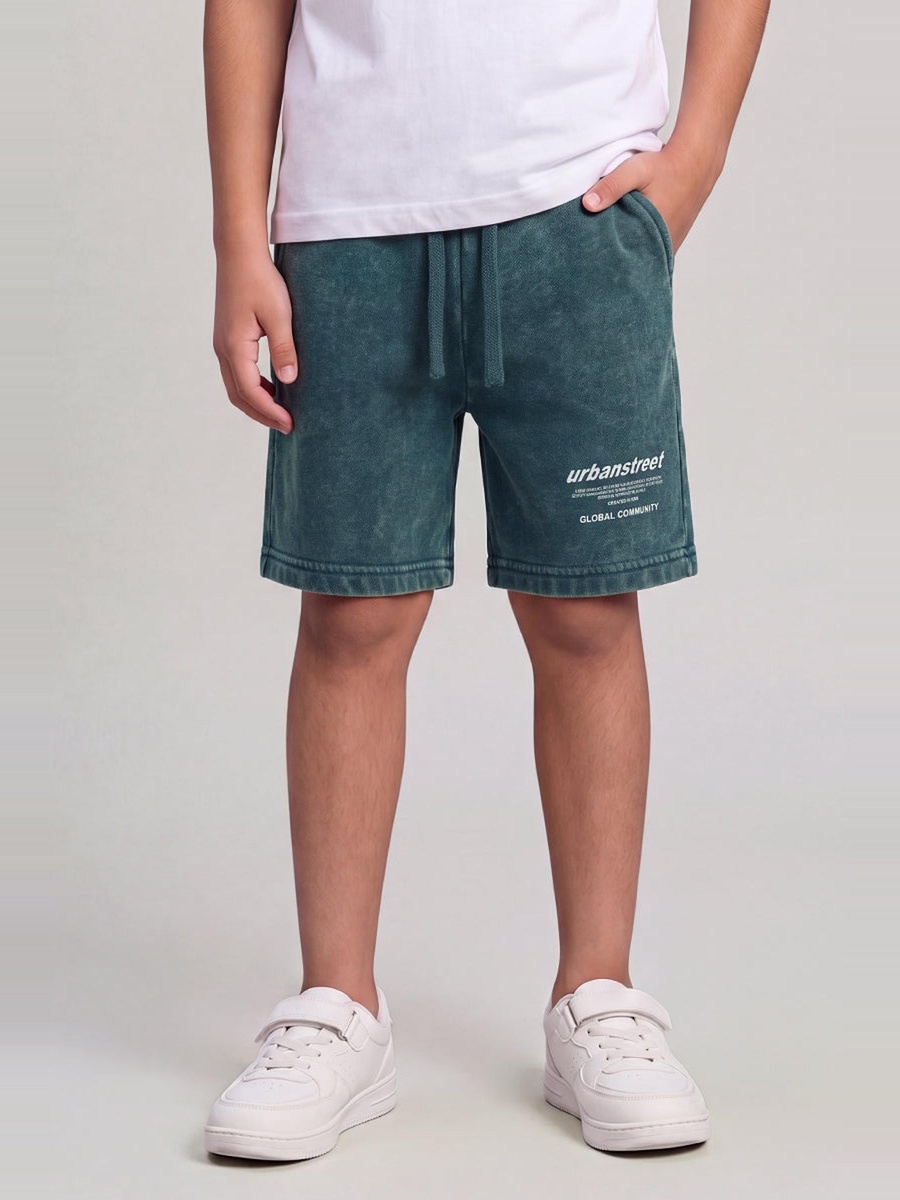 Urban Print Sweat Shorts