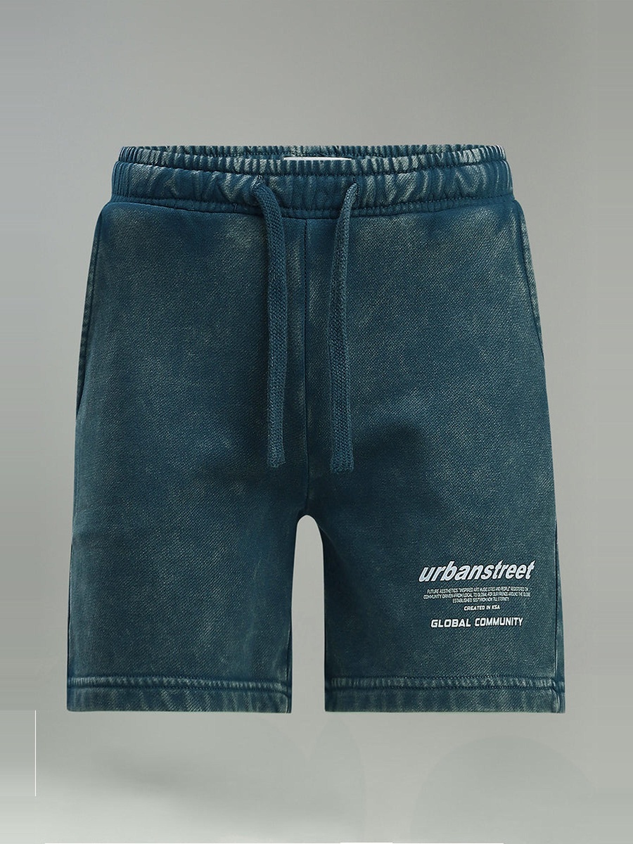 Urban Print Sweat Shorts
