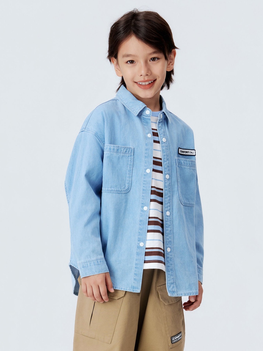 Boys Lightweight Denim Overshirt