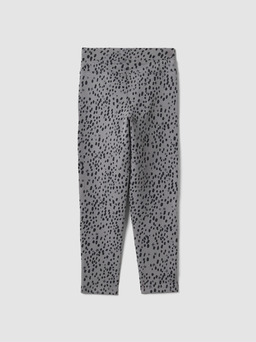 Grey Skinny Stretch Organic Cotton Treggings