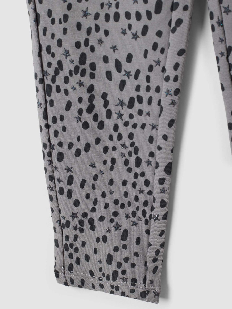 Grey Skinny Stretch Organic Cotton Treggings