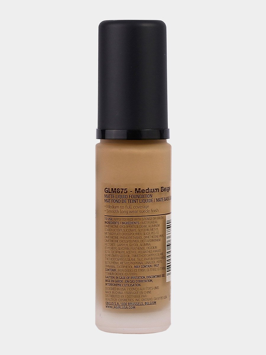 Pro Matte Foundation - Medium Beige