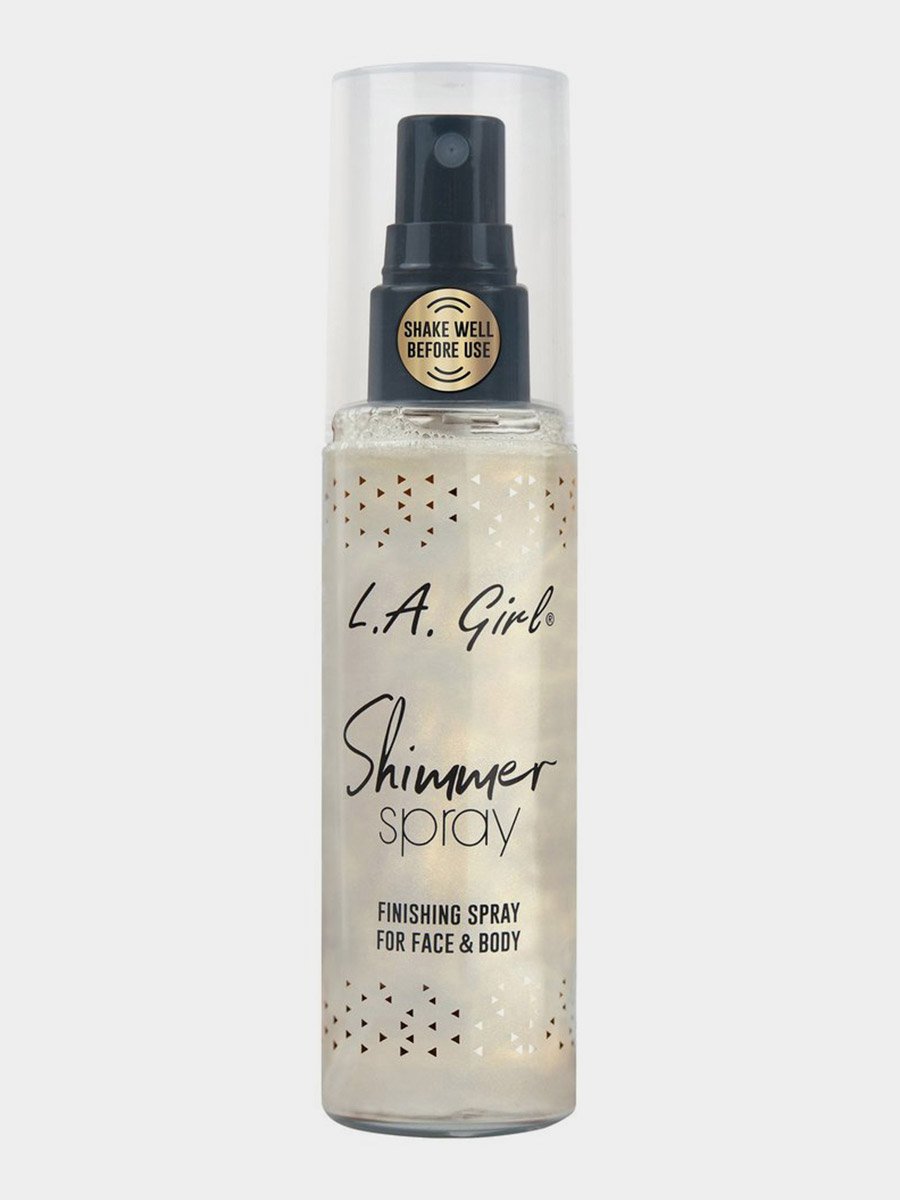 Shimmer Finishing Spray for Face and Body - Gold