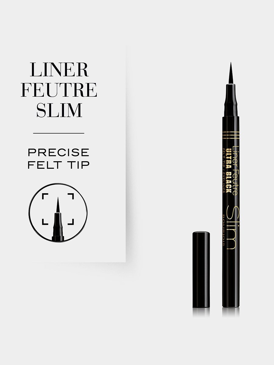 Liner Feutre Slim Liquid Eye Liner - 17 Ultra Black, 0.8 ml
