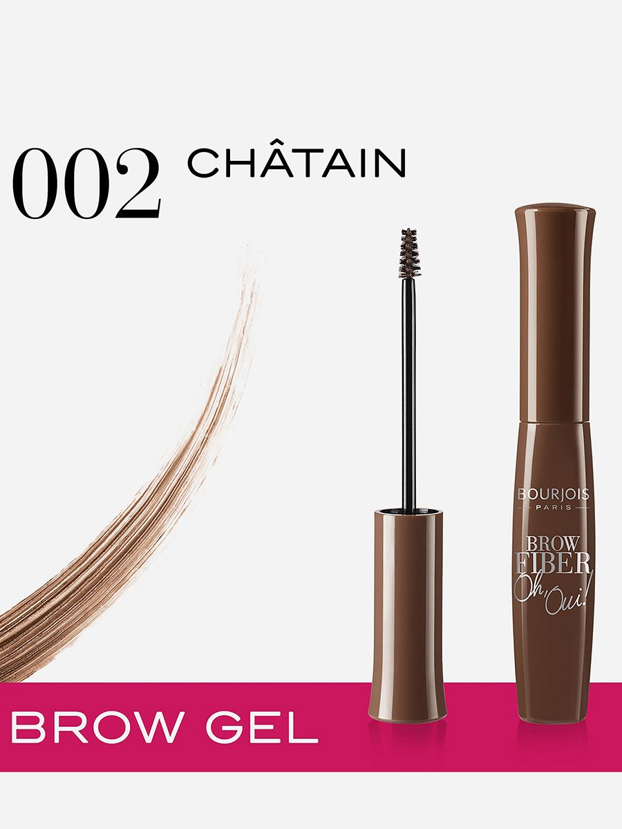 Brow Fiber Oh Oui! Gel Mascara 02 Chatain. 6.8 ml