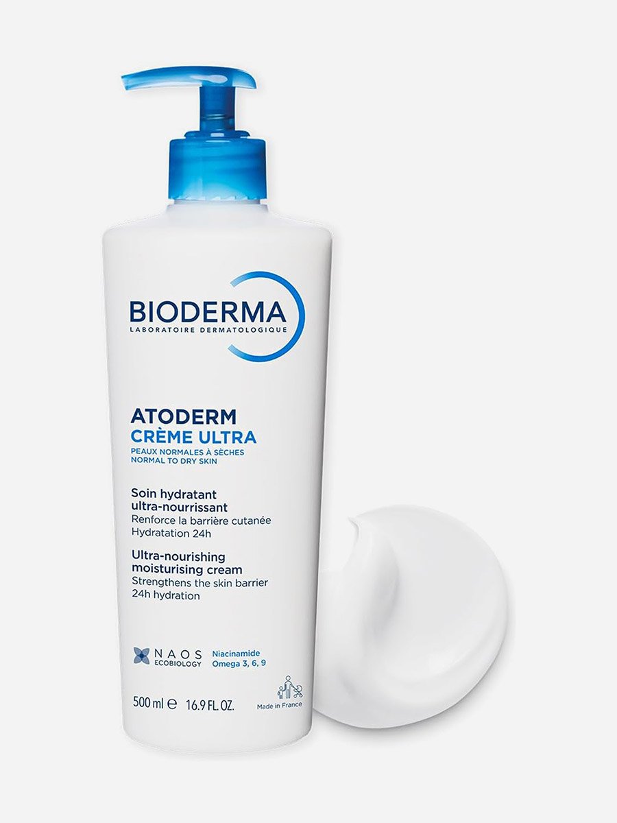 Atoderm Fragrance-Free Ultra-Nourishing Moisturizer Skin Care Cream 500ml