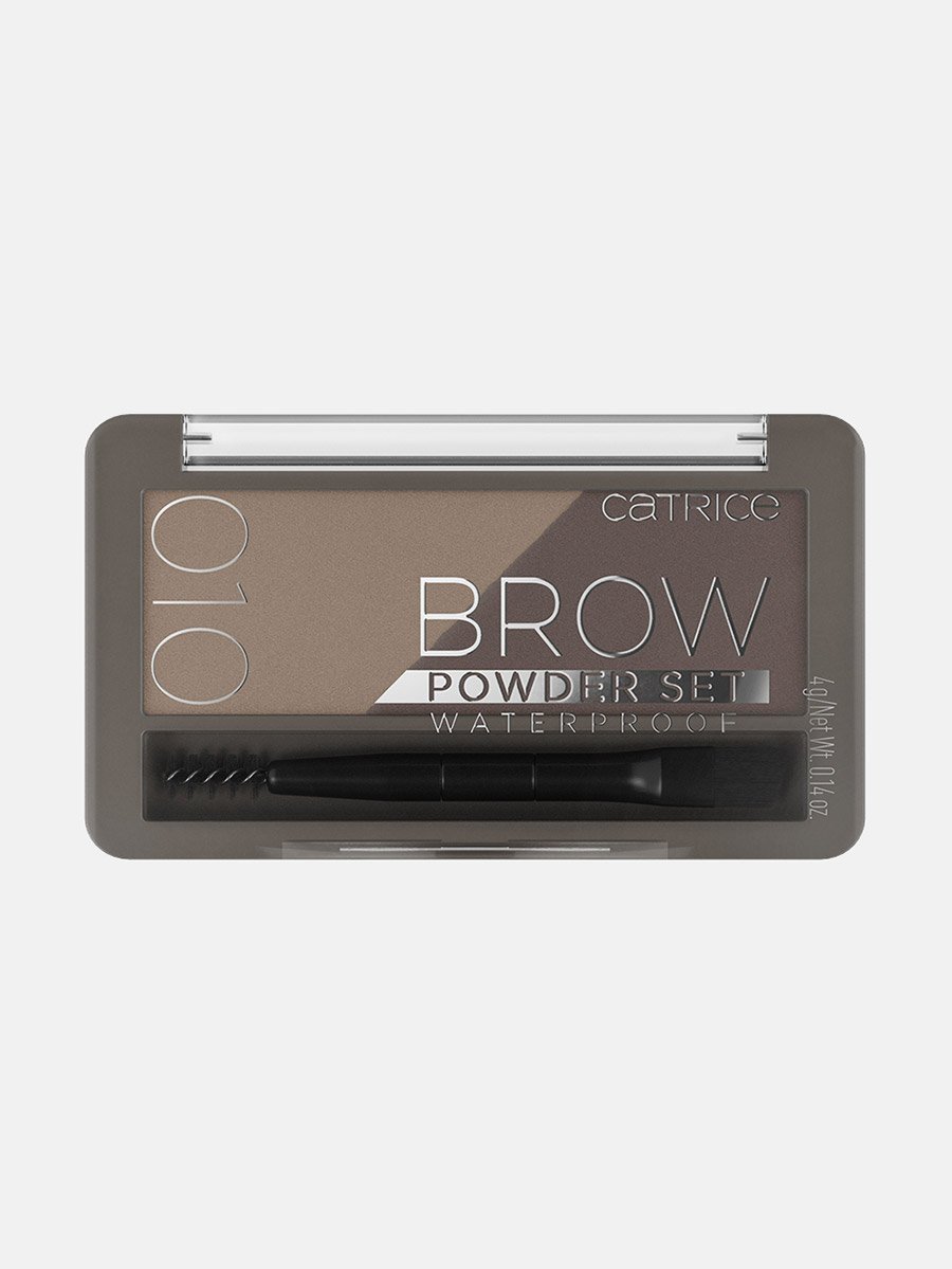 Brow Powder Set Waterproof 010 Ash Blond, 4g