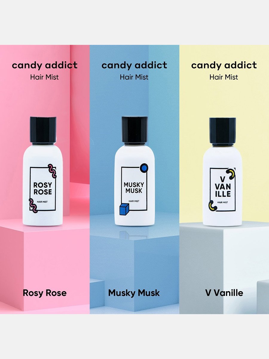 Addictive Temptation Mini Hair Mists Set, 3x30 ml