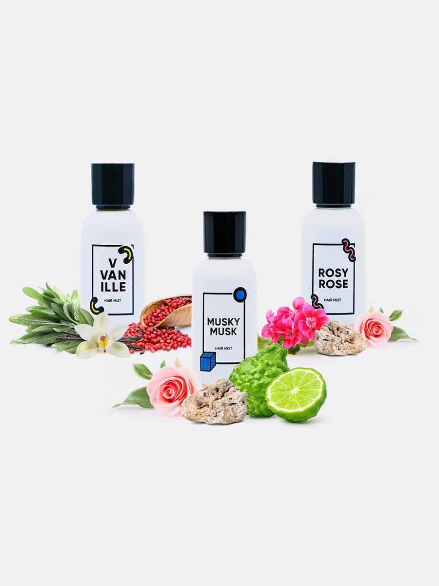 Addictive Temptation Mini Hair Mists Set, 3x30 ml